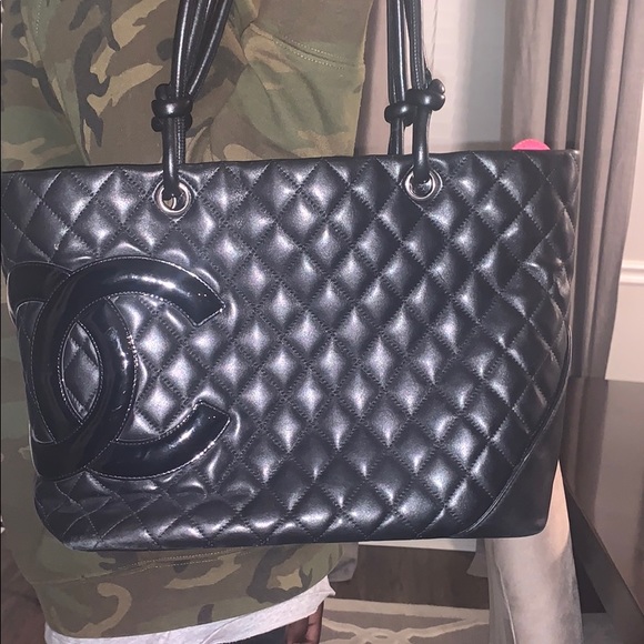 Vintage Chanel Cambon shoulder tote - Picture 2 of 12